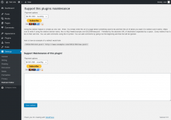 Page screenshot: Settings &rarr; Redirect Editor