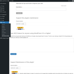Page screenshot: Settings &rarr; SEO Redirect Editor