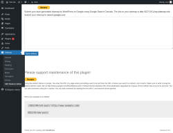 Page screenshot: Settings &rarr; SEO Redirect Editor