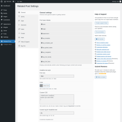 Page screenshot: Related Post