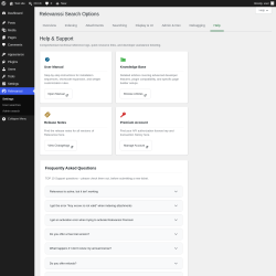 Page screenshot: Relevanssi &rarr; 
			Help