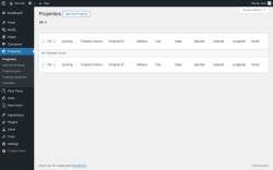 Page screenshot: Properties