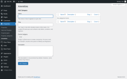 Page screenshot: Properties → Amenities