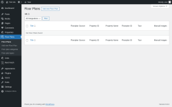 Page screenshot: Floor Plans