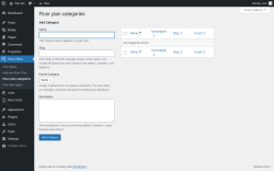 Page screenshot: Floor Plans → Floor plan categories