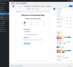 Page screenshot: Rentsyst → Design