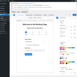 Page screenshot: Rentsyst → Design