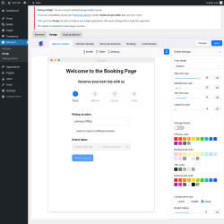 Page screenshot: Rentsyst → Design