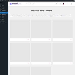 Page screenshot: Responsive