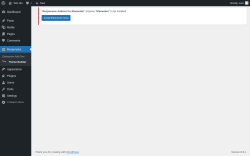 Page screenshot: Responsive → Theme Builder