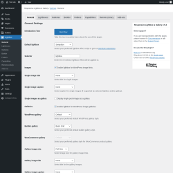 Page screenshot: Lightbox