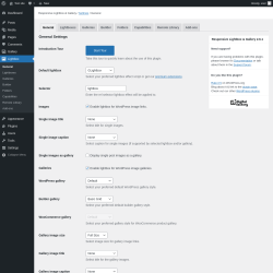 Page screenshot: Lightbox