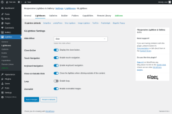 Page screenshot: Lightbox &rarr; Lightboxes