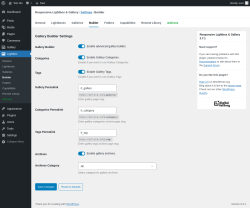 Page screenshot: Lightbox &rarr; Builder