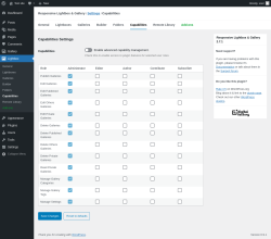Page screenshot: Lightbox &rarr; Capabilities