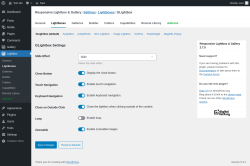 Page screenshot: Lightbox &rarr; Lightboxes