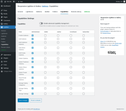Page screenshot: Lightbox &rarr; Capabilities