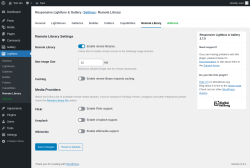 Page screenshot: Lightbox &rarr; Remote Library