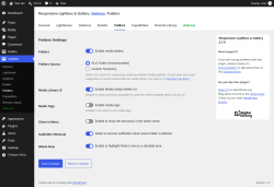 Page screenshot: Lightbox &rarr; Folders