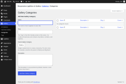Page screenshot: Gallery &rarr; Categories