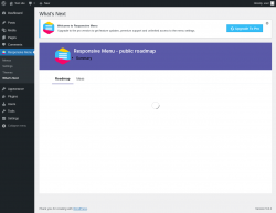 Page screenshot: Responsive Menu &rarr; What&rsquo;s Next