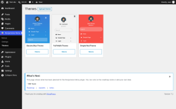 Page screenshot: Responsive Menu &rarr; Themes