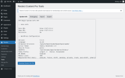 Page screenshot: Restrict → Tools