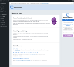 Page screenshot: ‹ Test site — WordPress