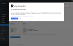 Page screenshot: Restrict → Tools
