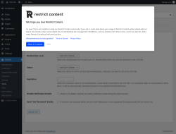 Page screenshot: Restrict → Tools → Import
