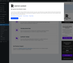 Page screenshot: Restrict → Help