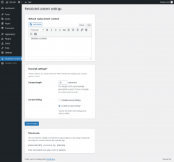 Page screenshot: Restricted content