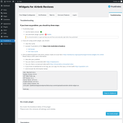 Page screenshot: Trustindex.io → Troubleshooting