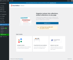 Page screenshot: Reviews Feed &rarr; CollectionsPRO