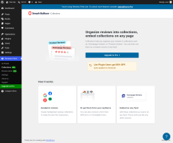 Page screenshot: Reviews Feed &rarr; CollectionsPRO