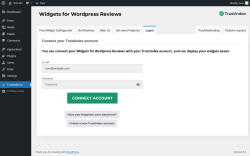 Page screenshot: Trustindex.io → 
Log In