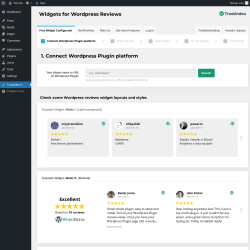 Page screenshot: Trustindex.io