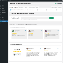 Page screenshot: Wordpress Plugin reviews ‹ Test site — WordPress