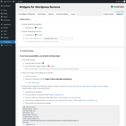 Page screenshot: Trustindex.io → 
Advanced