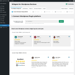 Page screenshot: Wordpress Plugin reviews ‹ Test site — WordPress