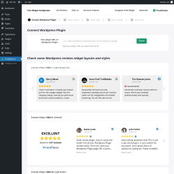 Page screenshot: Wordpress Plugin reviews ‹ Test site — WordPress