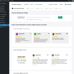 Page screenshot: Wordpress Plugin reviews ‹ Test site — WordPress