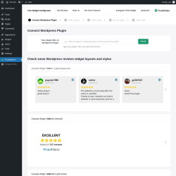 Page screenshot: Wordpress Plugin reviews ‹ Test site — WordPress