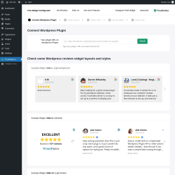 Page screenshot: Wordpress Plugin reviews ‹ Test site — WordPress
