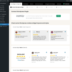 Page screenshot: Wordpress Plugin reviews ‹ Test site — WordPress