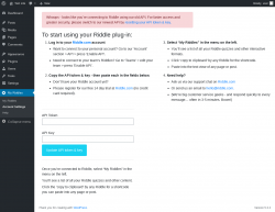 Page screenshot: My Riddles → Account Settings
