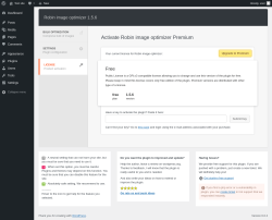 Page screenshot: License