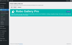 Page screenshot: Robo Gallery → Add-ons → Premium