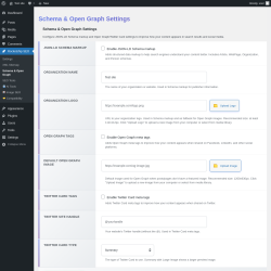 Page screenshot: Rocketship SEO &rarr; Schema & Open Graph