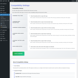 Page screenshot: Rocketship SEO &rarr;  Compatibility